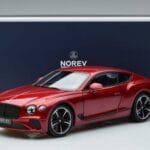Bentley Continental GT Candy Rouge Norev 1:18 182788 Métal - image 7 of 7