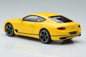 Bentley Continental GT Monaco Jaune Norev 1:18 182786 Métal — image 6 sur 7