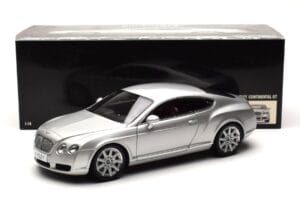 Bentley Continental GT Argent Minichamps 1:18 100139021 Métal — image 8 sur 8