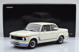 BMW 2002 Turbo Blanc Kyosho 1:18 08544W Métal — image 8 sur 8