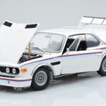 BMW 3.0 CSL E9 Blanc Dealer Edition Minichamps 1:18 - image 2 of 7