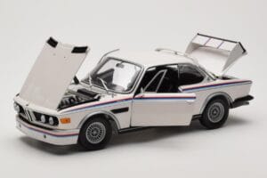 BMW 3.0 CSL E9 Blanc Heritage Edition Minichamps 1:18 80432411550 Métal — image 2 sur 8