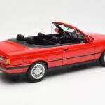 BMW 318i E30 Cabriolet Rouge Norev 1:18 - image 2 of 6