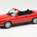 BMW 318i E30 Cabriolet Rouge Norev 1:18