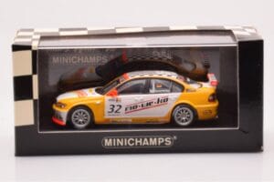 BMW 320i E46 Wiechers Sport #32 Hennerici / Wiechers WTCC 2005 Minichamps 1:43 400052432 Métal — image 4 sur 4
