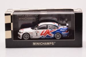 BMW 320si E90 BMW Team UK #1 A. Priaulx WTCC Porto Winner 2007 Minichamps 1:43 400072601 Métal — image 4 sur 4