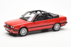 BMW 325i E30 Baur Rouge Metallic Otto 1:18