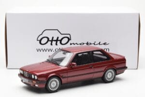 BMW 325i E30 Bordeaux Metallic Otto 1:18 OT102 Résine — image 6 sur 6
