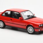BMW 325i E30 Rouge Norev 1:18 - image 4 of 6