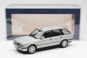 BMW 325i E30 Touring Argent Norev 1:18 183216 Métal — image 6 sur 6