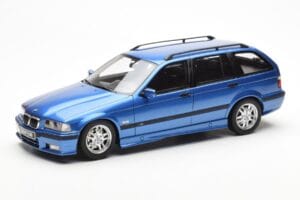 BMW 328i E36 Touring M Package Bleu Otto 1:18
