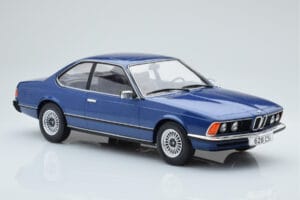 BMW 628 CSi E24 Bleu MCG 1:18 MCG18164 Métal — image 3 sur 5