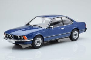 BMW 628 CSi E24 Bleu MCG 1:18