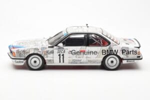 BMW 635 CSi E24 #11 D. Quester / M. Tassin / M. Heger 24 Hours of Spa 1986 AUTOart 1:18 80430145826 Métal — image 4 sur 8