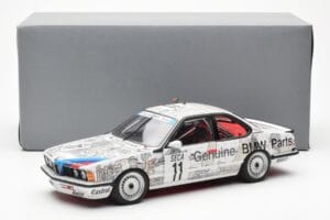 BMW 635 CSi E24 #11 D. Quester / M. Tassin / M. Heger 24 Hours of Spa 1986 AUTOart 1:18 80430145826 Métal — image 8 sur 8