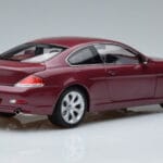 BMW 645Ci E63 Rouge Foncé Kyosho 1:18 08701CR Métal - image 3 of 7