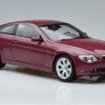 BMW 645Ci E63 Rouge Foncé Kyosho 1:18 08701CR Métal - image 5 of 7