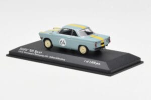 BMW 700 Sport #64 Hulbusch / Stausberg 12 Hours of Nurburgring 1961 Minichamps 1:43 400612364 Métal — image 3 sur 4