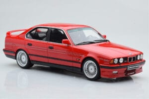 BMW Alpina B10 E34 Biturbo Rouge Otto 1:18 OT648 Résine — image 4 sur 6
