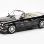 BMW Alpina C2 E30 2.7 Cabriolet Noir MCG 1:18
