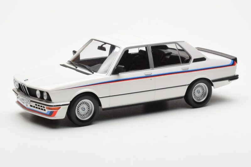 BMW M535i E12 Blanc Norev 1:18