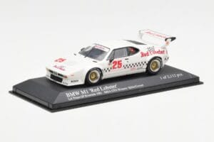 BMW M1 IMSA #25 Red Lobster Cowart / Miller LA Times Grand Prix Winner 1981 Minichamps 1:43 430812525 Métal — image 2 sur 4