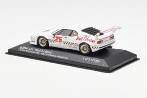 BMW M1 IMSA #25 Red Lobster Cowart / Miller LA Times Grand Prix Winner 1981 Minichamps 1:43 430812525 Métal — image 3 sur 4