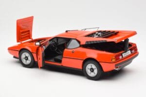 BMW M1 Orange Métallisé Norev 1:18 183222 Métal — image 5 sur 8