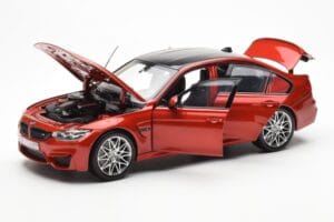 BMW M3 Competition F80 Sakhir Orange Norev 1:18 80432411553 Métal — image 2 sur 8