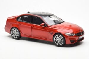 BMW M3 Competition F80 Sakhir Orange Norev 1:18 80432411553 Métal — image 6 sur 8