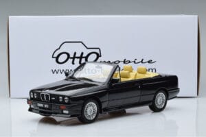 BMW M3 E30 Cabriolet Noir Otto 1:18 OT1012 Résine — image 6 sur 6