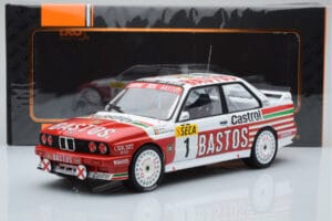 BMW M3 E30 Bastos #1 R. Ravaglia / E. Pirro / E. Van de Poele 24 Hours of Spa 1991 IXO 1:18 18RMC081A Métal — image 6 sur 6