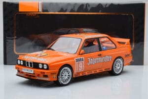 BMW M3 E30 Jagermeister #19 A. Hahne DTM Nurburgring 1992 IXO 1:18 18RMC082A Métal — image 6 sur 6