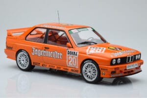BMW M3 E30 Jagermeister #20 W. Gardner DTM Nurburgring 1992 IXO 1:18 18RMC082B Métal — image 4 sur 6