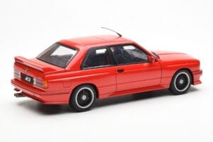BMW M3 E30 Sport Evolution Cecotto Edition Rouge AUTOart 1:18 70566 Métal — image 3 sur 8