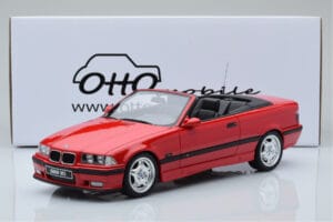 BMW M3 E36 Cabriolet Rouge Otto 1:18 OT1048 Résine — image 6 sur 6
