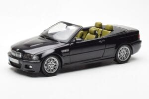 BMW M3 E46 Cabriolet Noir Kyosho 1:18