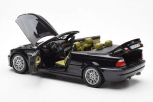 BMW M3 E46 Cabriolet Noir Kyosho 1:18 80430024431 Métal — image 5 sur 8