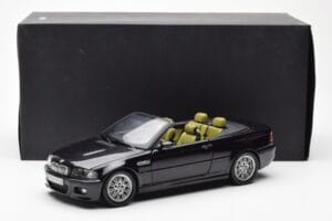 BMW M3 E46 Cabriolet Noir Kyosho 1:18 80430024431 Métal — image 8 sur 8