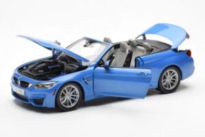 BMW M4 F83 Cabriolet Yas Marina Bleu Paragon 1:18 80432339612 Métal — image 2 sur 8