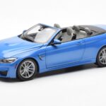 BMW M4 F83 Cabriolet Yas Marina Bleu Paragon 1:18