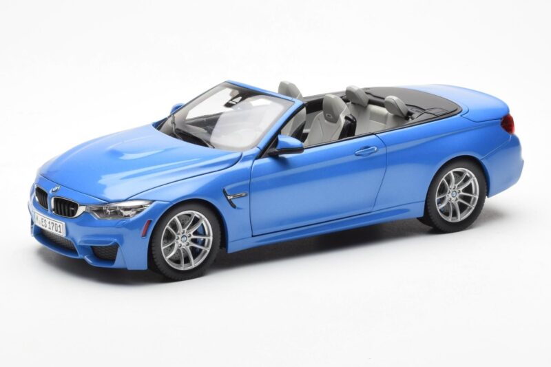 BMW M4 F83 Cabriolet Yas Marina Bleu Paragon 1:18