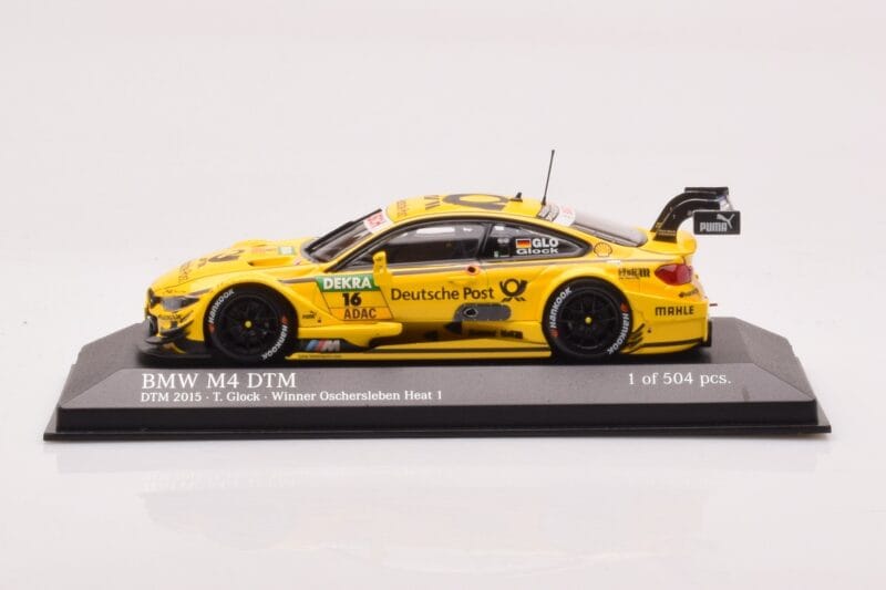 BMW M4 F82 DTM BMW Team RMG #16 T. Glock DTM 2016 Minichamps 1:43