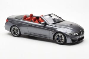 BMW M4 F83 Cabriolet Gris GT Spirit 1:18 GT081 Résine — image 4 sur 6