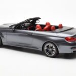 BMW M4 F83 Cabriolet Gris GT Spirit 1:18 - image 5 of 6