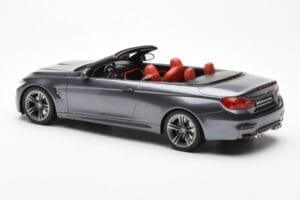 BMW M4 F83 Cabriolet Gris GT Spirit 1:18 GT081 Résine — image 5 sur 6