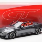 BMW M4 F83 Cabriolet Gris GT Spirit 1:18 - image 6 of 6