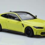 BMW M4 G82 Jaune Édition Concessionnaire Minichamps 1:18 - image 6 of 8