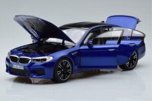 BMW M5 F90 Marina Bay Bleu Norev 1:18 80432454783 Métal — image 2 sur 7