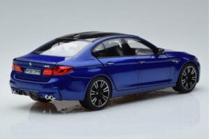 BMW M5 F90 Marina Bay Bleu Norev 1:18 80432454783 Métal — image 3 sur 7